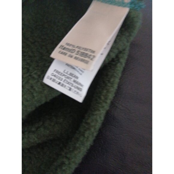 L.L Bean Katahdin Fleece Half-Zip Hoodie Colorblock - Picture 9 of 9